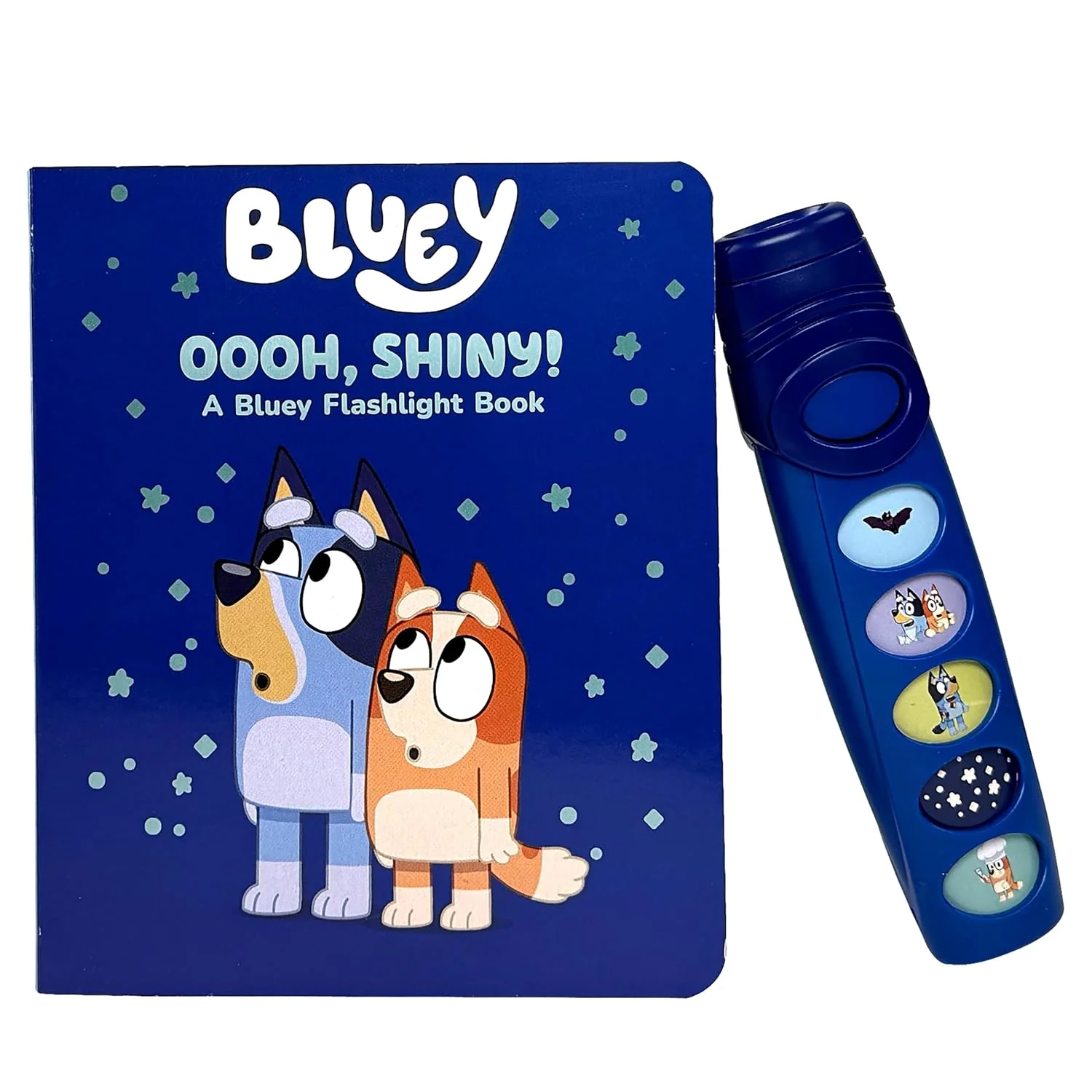 OOOH, SHINEY! A BLUEY FALSHLIGHT BOOK (COMES WITH FLASHLIGHT!) - Image 2