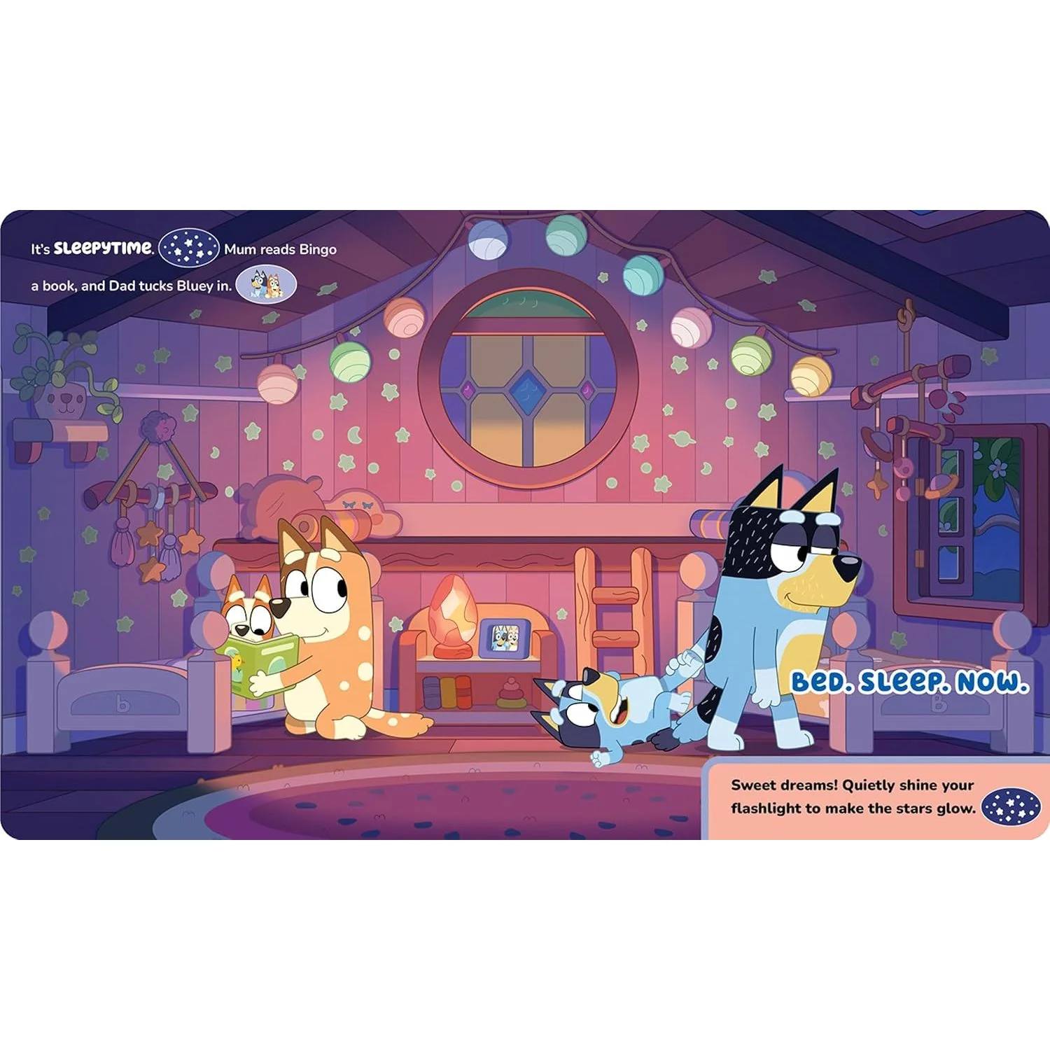 OOOH, SHINEY! A BLUEY FALSHLIGHT BOOK (COMES WITH FLASHLIGHT!) - Image 3