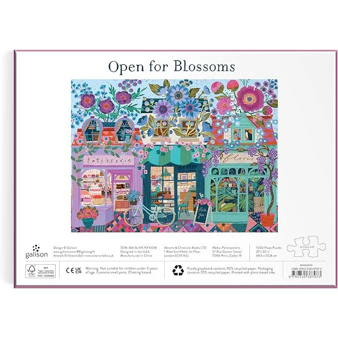 OPEN FOR BLOSSOMS 1000PC PUZZLE - Image 3