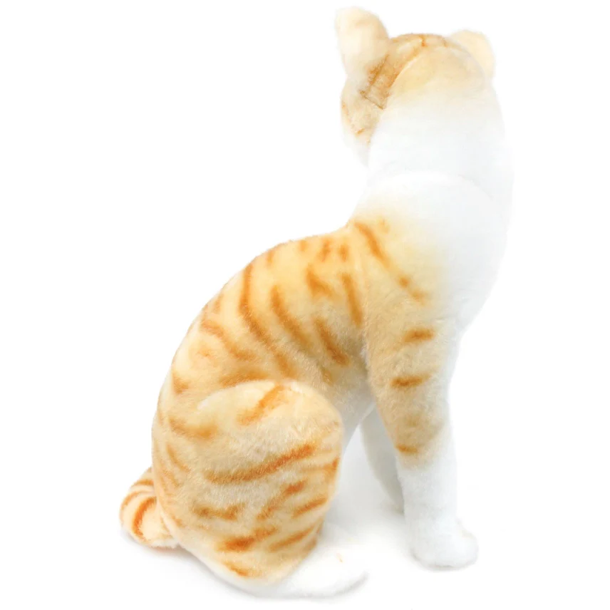 ORANGE TABBY CAT PLUSH - Image 3