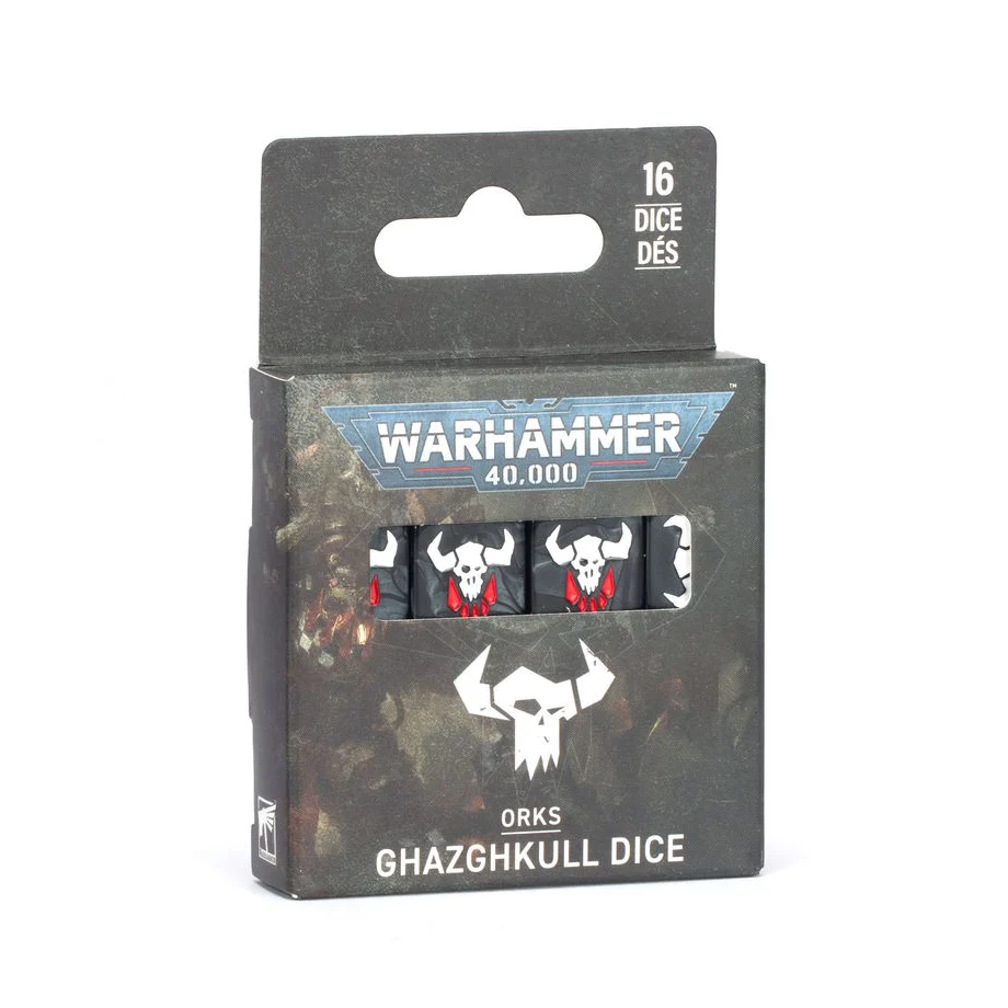 ORKS GHAZGHKULL THRAKA DICE SET