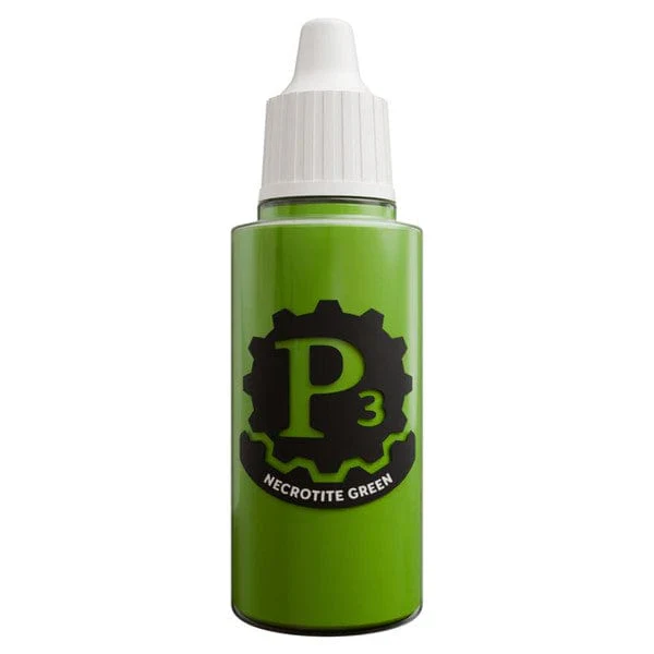 P3 PAINTS: NECROTITE GREEN