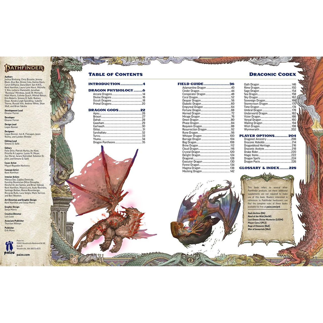 PATHFINDER 2E: LOST OMENS - DRACONIC CODEX - Image 3