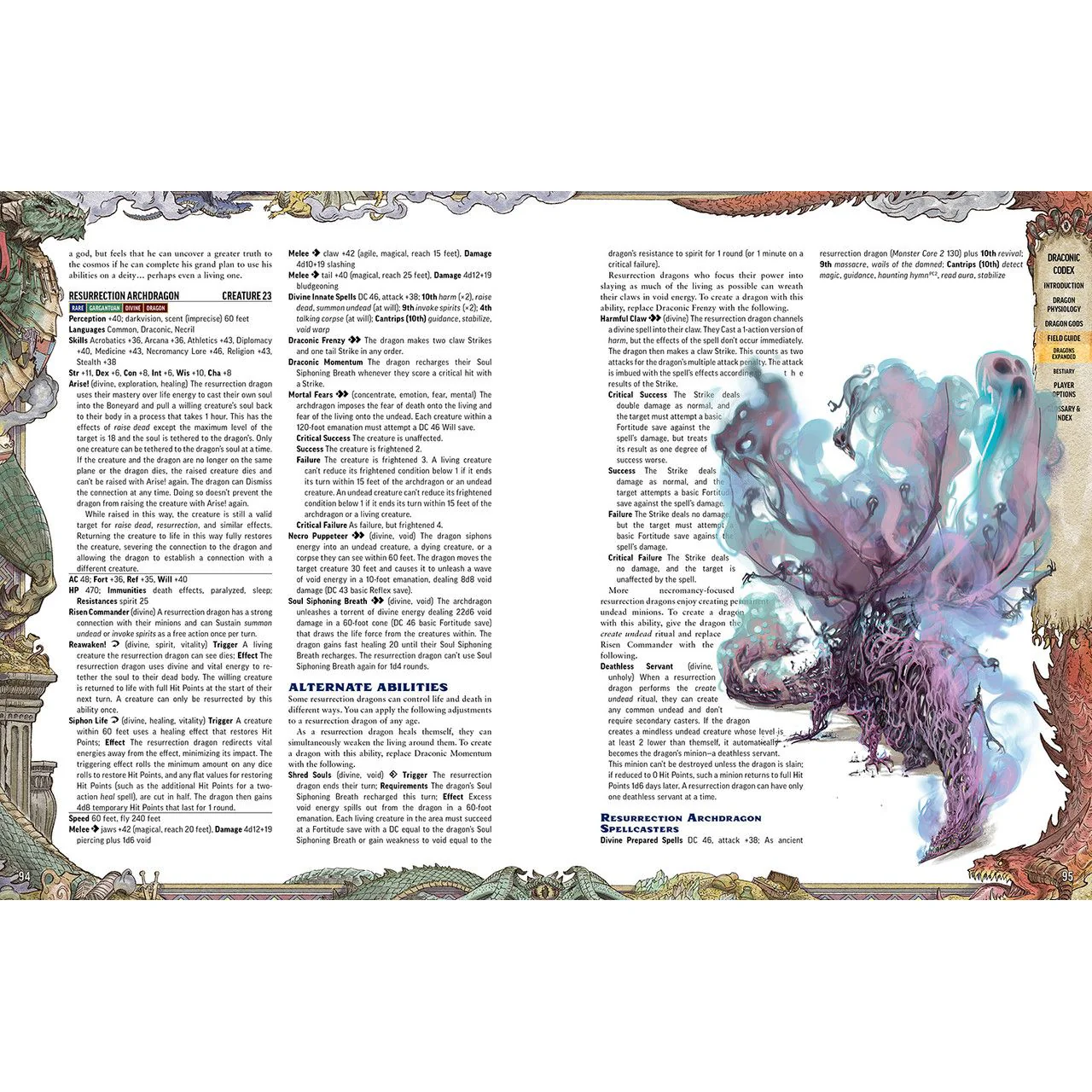 PATHFINDER 2E: LOST OMENS - DRACONIC CODEX - Image 4