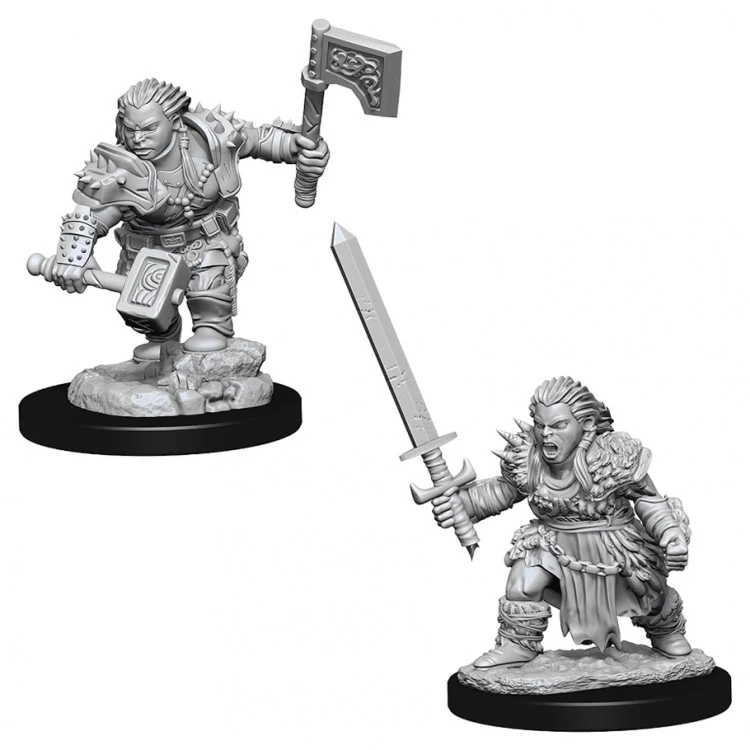 PATHFINDER DEEP CUTS: FEMALE DWARF BARBARIAN