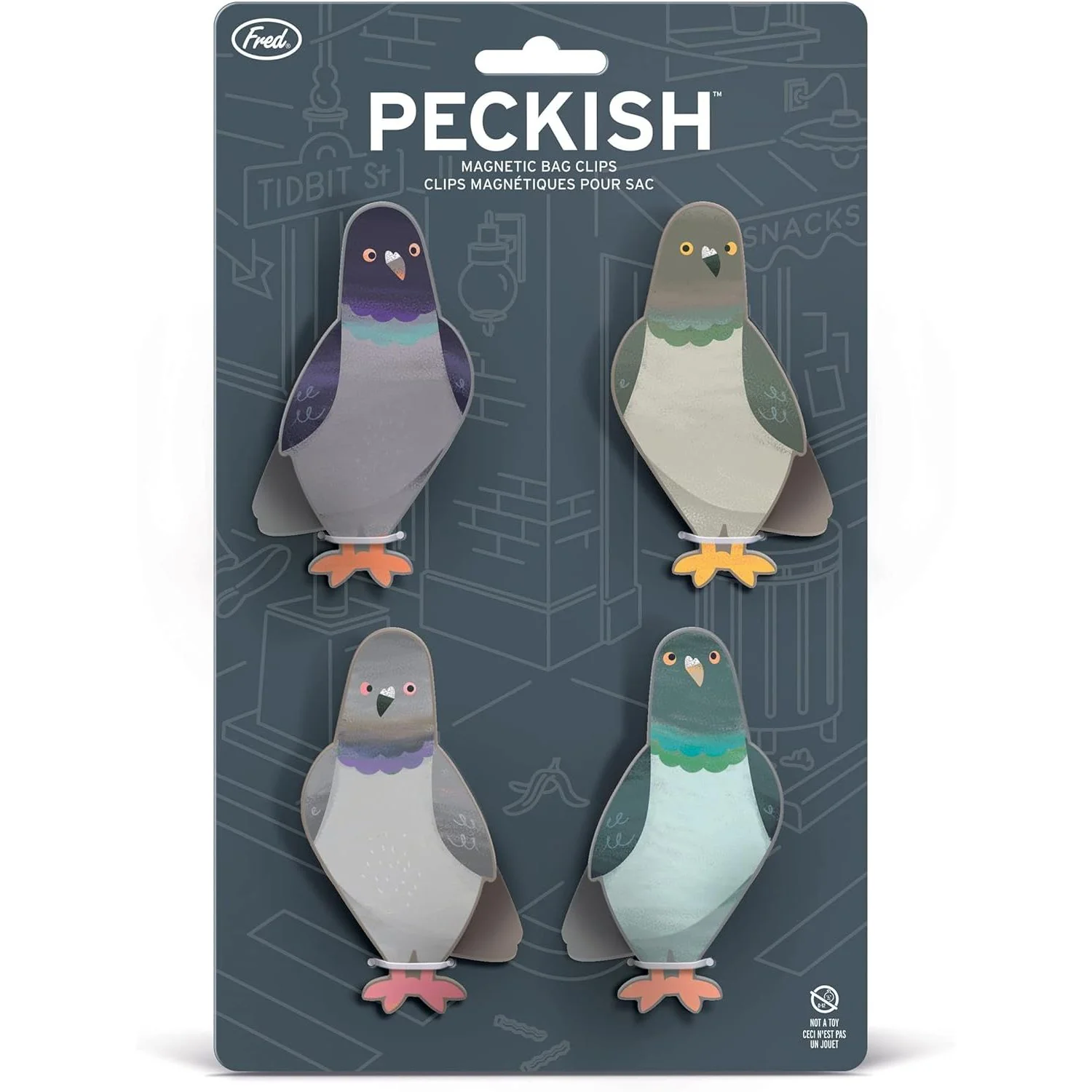 PECKISH BAG CLIPS