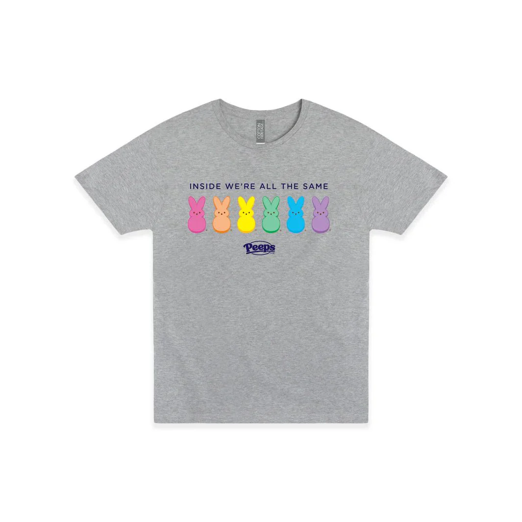 PEEPS INSIDE WE'RE ALL THE SAME T-SHIRT