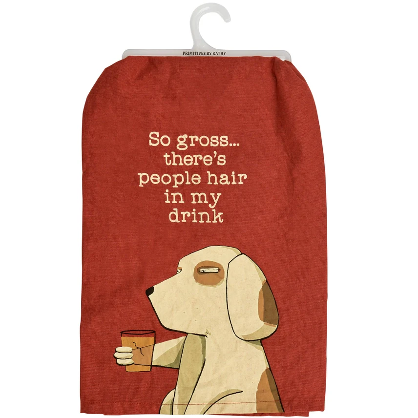 PEOPLE HAIR TEA TOWEL