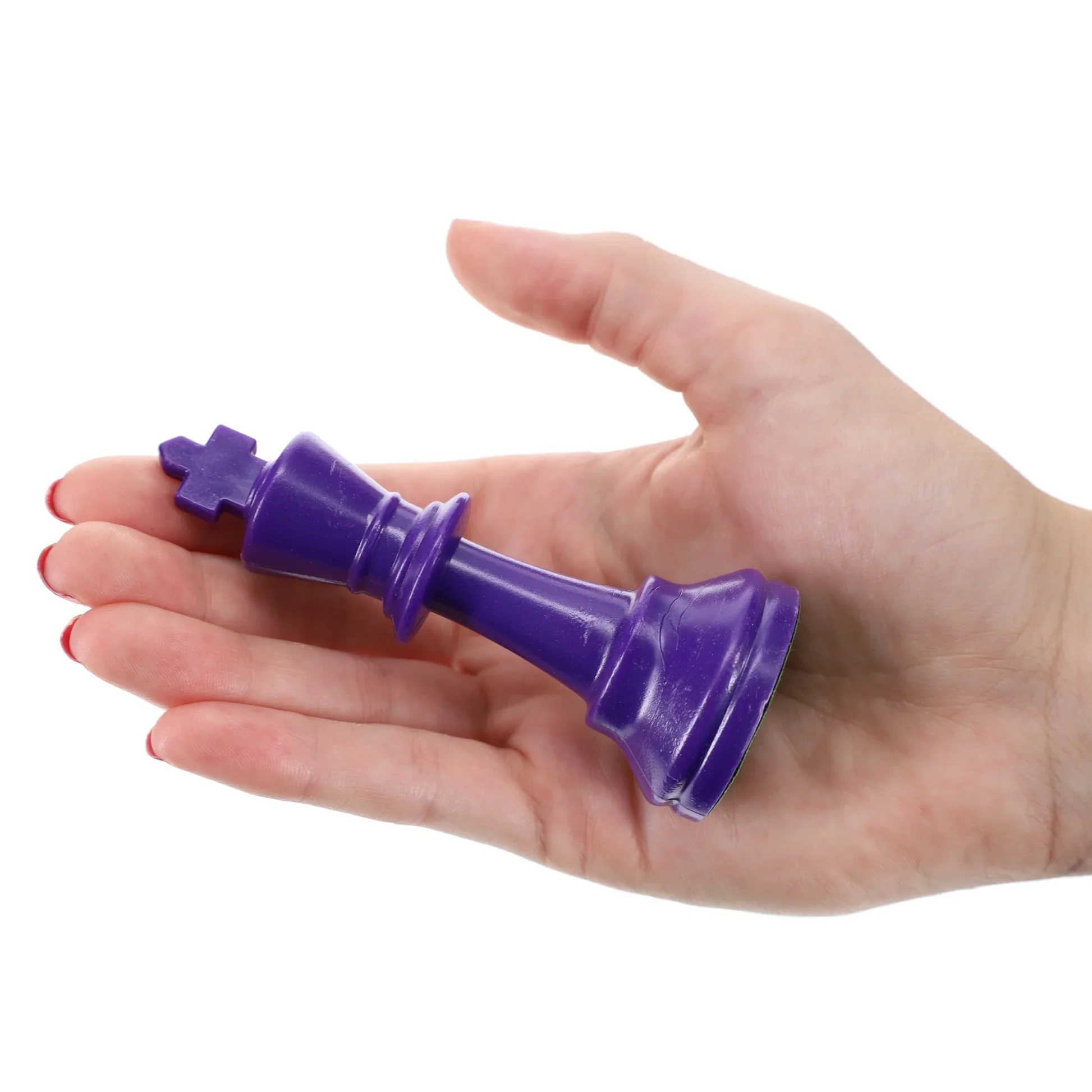 PLASTIC CHESSMEN 3.75": PURPLE - Image 2
