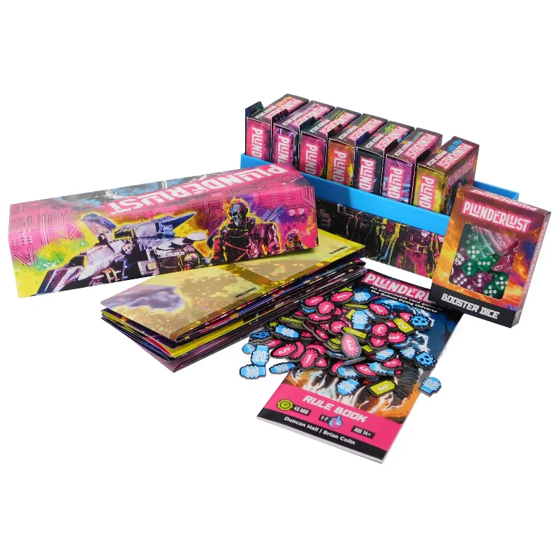 PLUNDERLUST LONG BOX COMPLETE SET