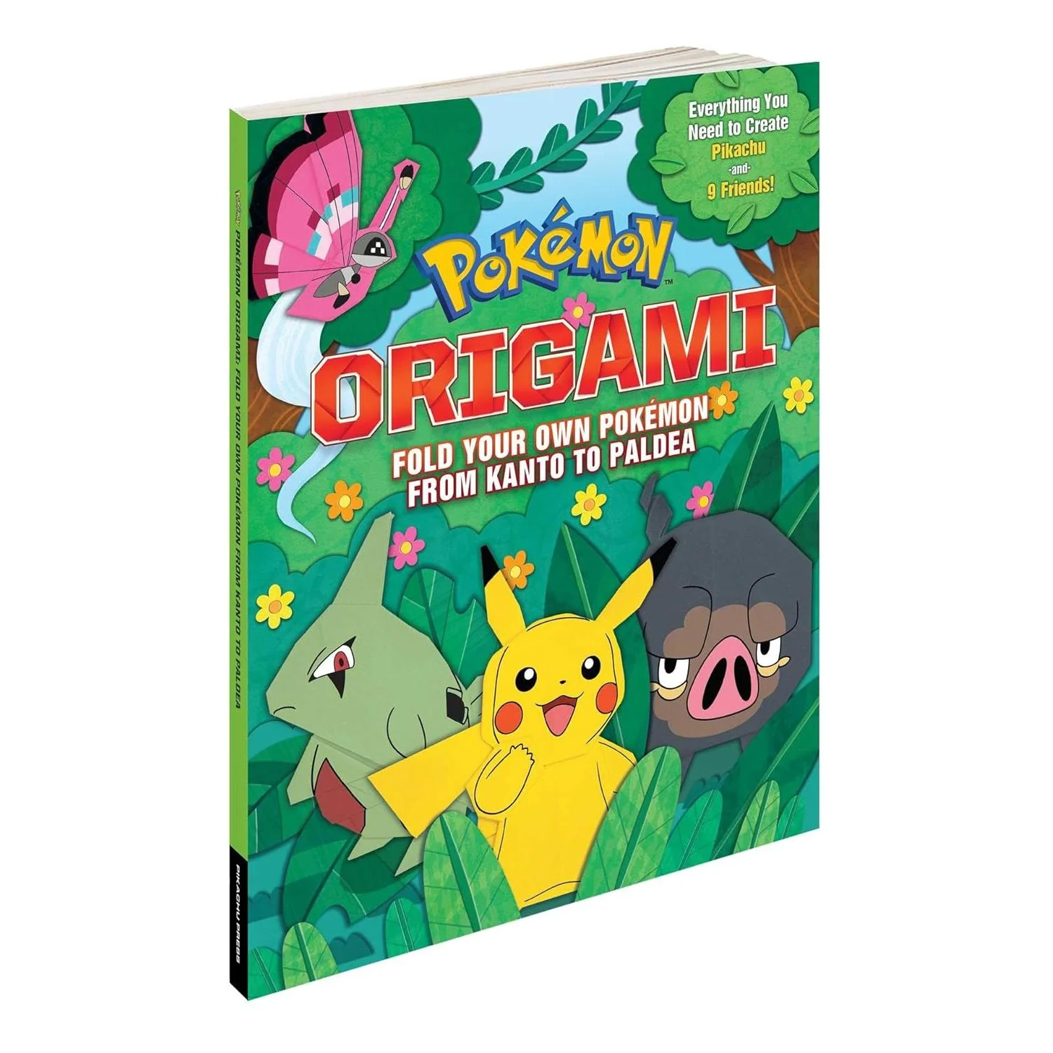 POKEMON ORIGAMI: FOLD YOUR OWN POKEMON FROM KANTO TO PALDEA