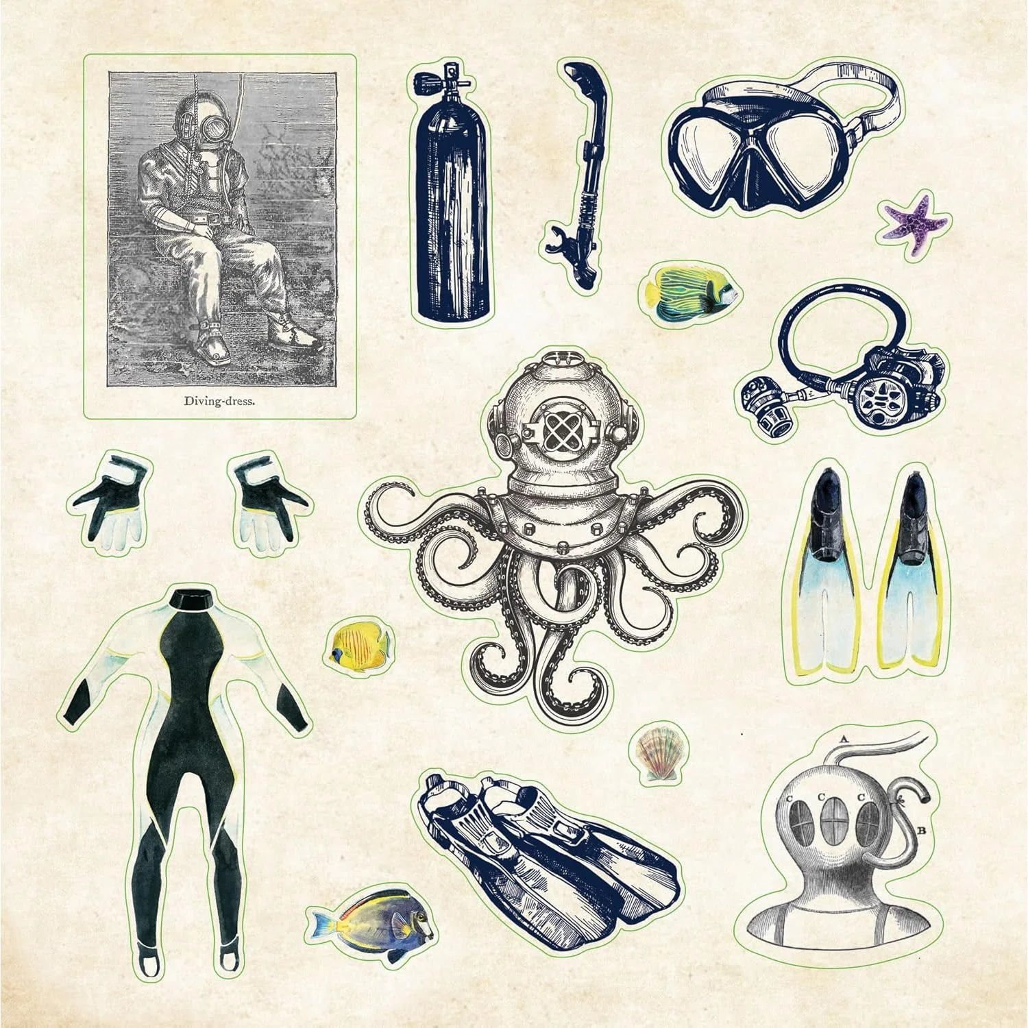 POSEIDON'S KINGDOM STICKER BOOK - Image 2
