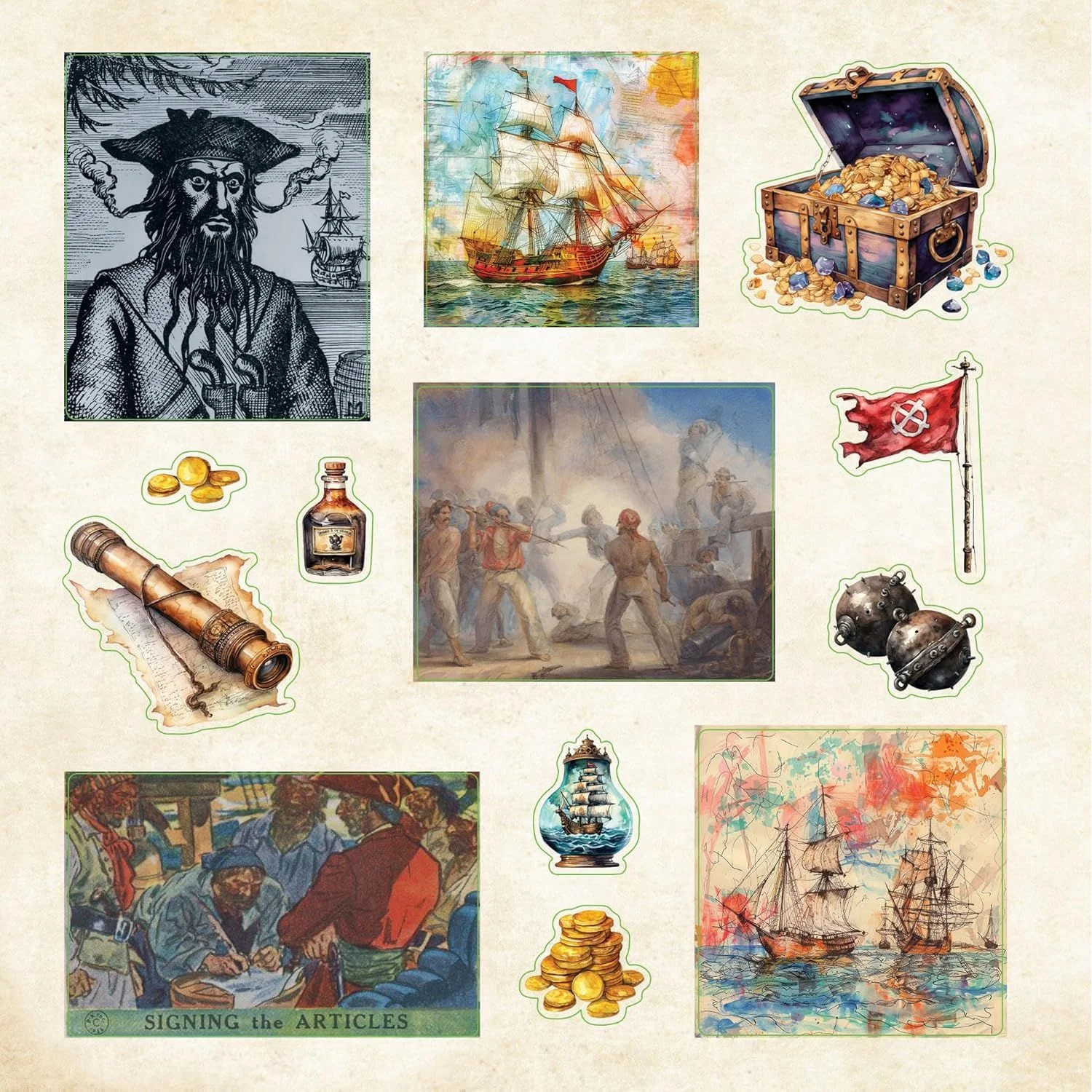 POSEIDON'S KINGDOM STICKER BOOK - Image 4