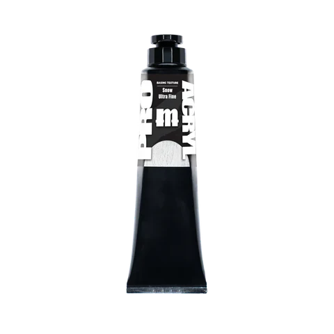 PRO ACRYL BASING TEXTURES - SNOW ULTRA FINE 120ML TUBE