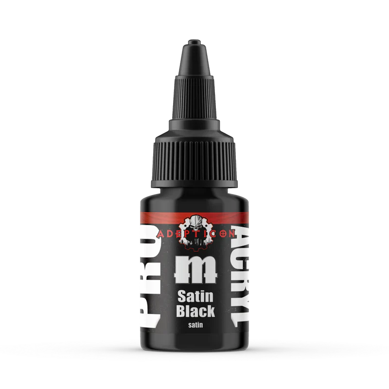 PRO ACRYL SIGNATURE SERIES ADEPTICON SATIN BLACK