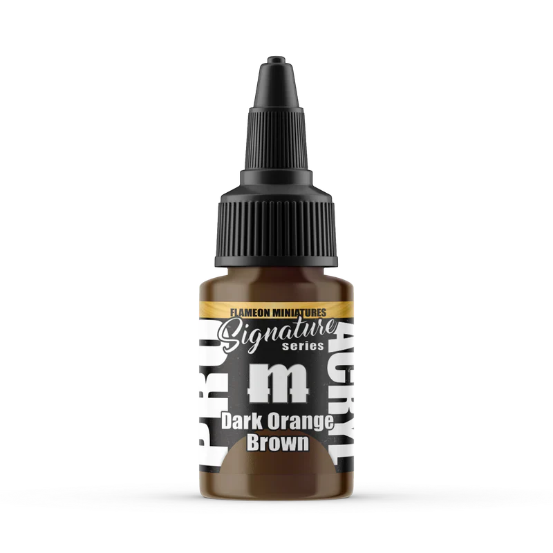 PRO ACRYL SIGNATURE SERIES FLAMEON DARK ORANGE BROWN