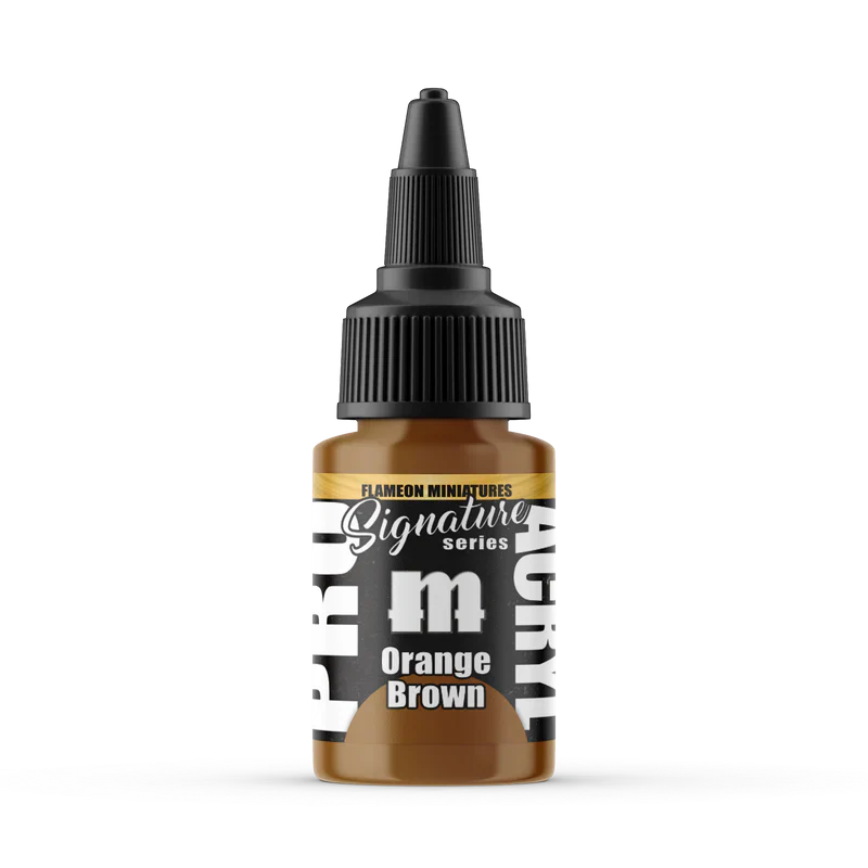 PRO ACRYL SIGNATURE SERIES FLAMEON ORANGE BROWN