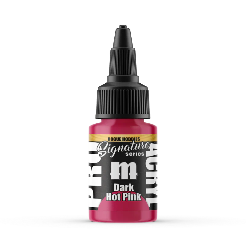 PRO ACRYL SIGNATURE SERIES ROGUE HOBBIES DARK HOT PINK