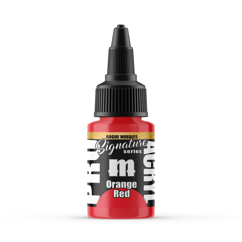 PRO ACRYL SIGNATURE SERIES ROGUE HOBBIES ORANGE RED