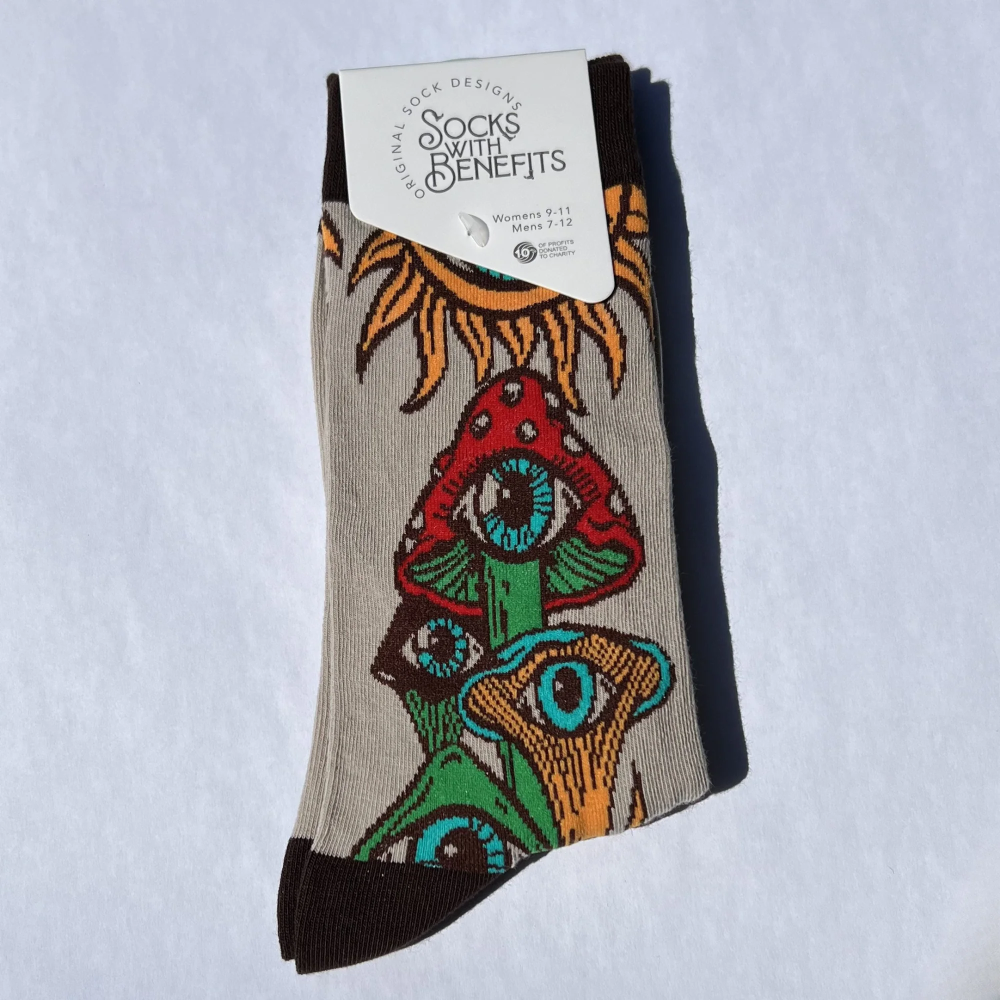 PSYCHIC MUSHROOM SOCKS - Image 2