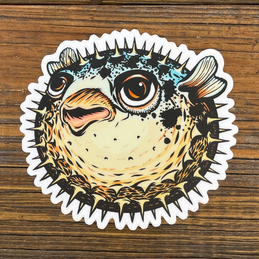PUFFERFISH STICKER