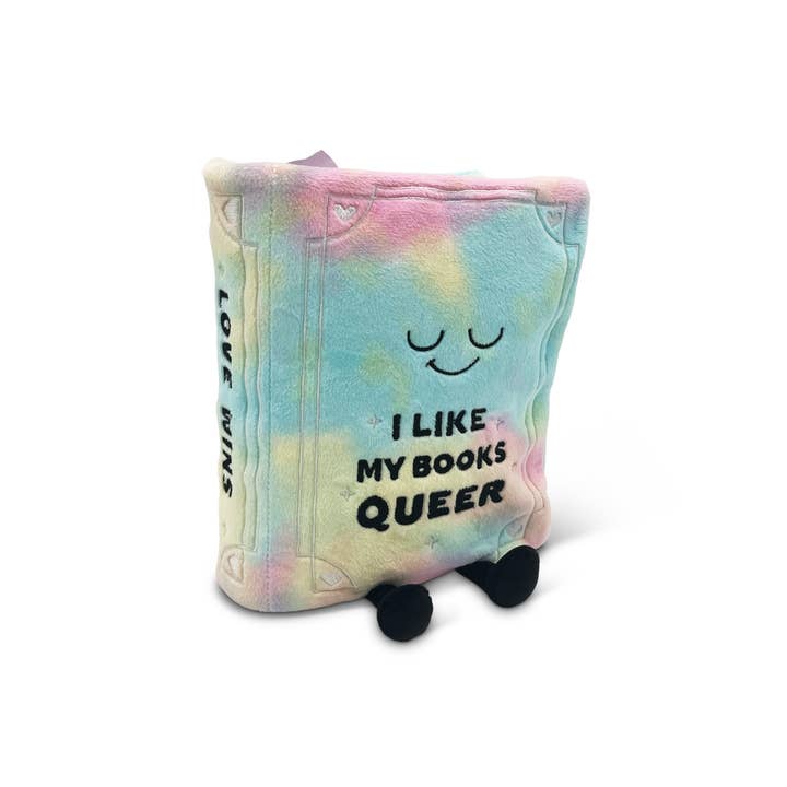 PUNCHKINS I LIKE MY BOOKS QUEER PLUSH - Image 3