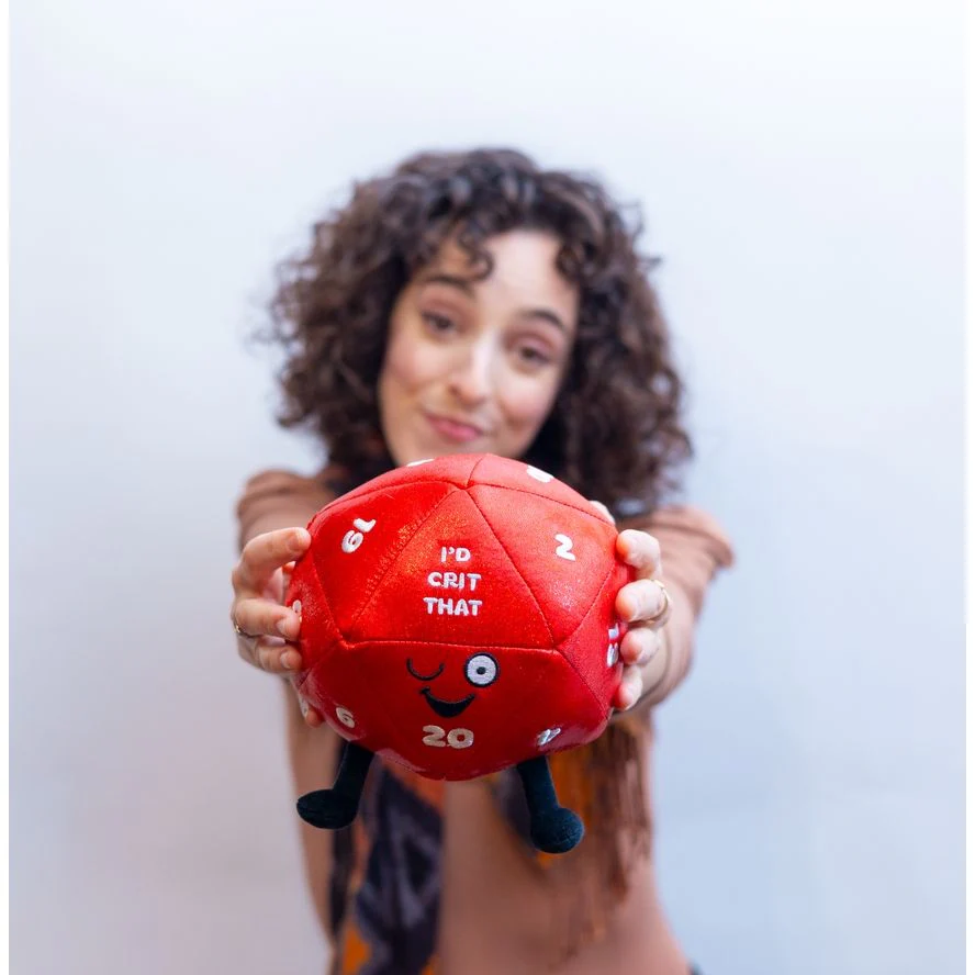 PUNCHKINS I'D CRIT THAT GAMING D20 PLUSH - Image 3