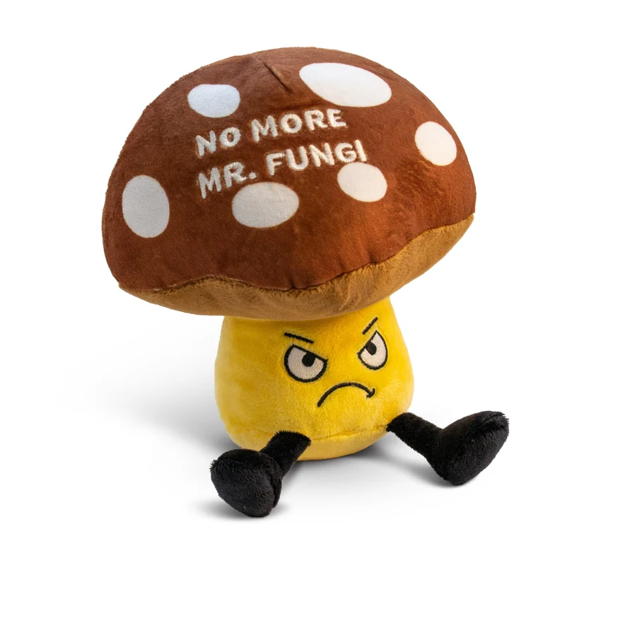PUNCHKINS NO MORE MR. FUNGI MUSHROOM PLUSH