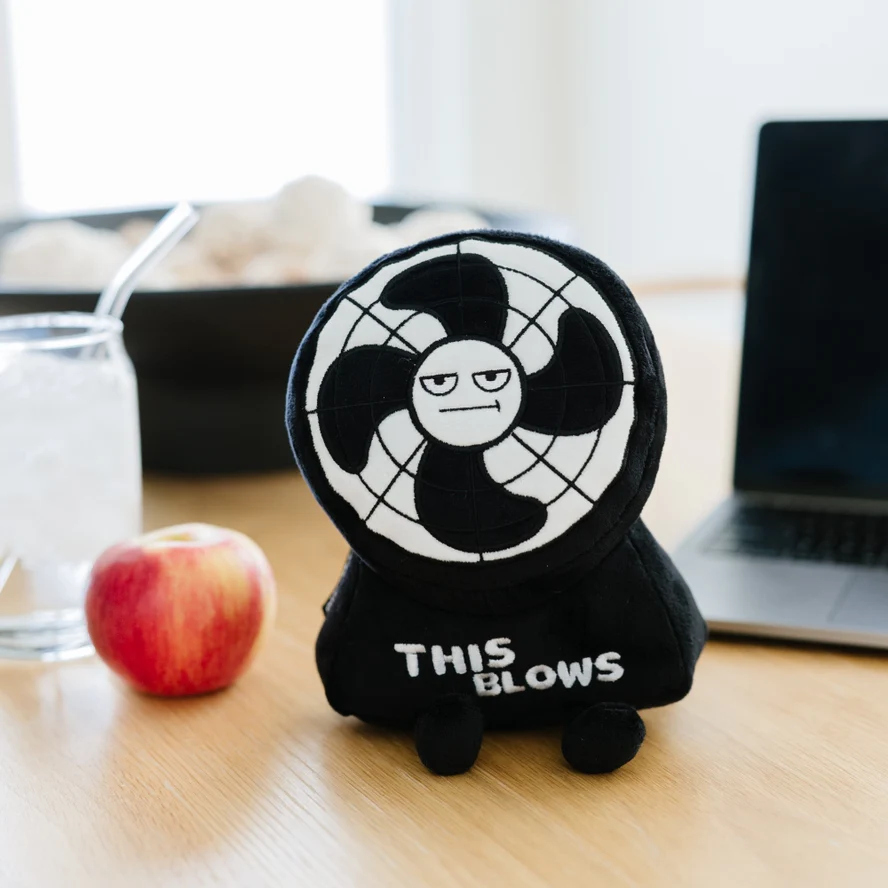 PUNCHKINS PUNNY THIS BLOWS FAN PLUSH