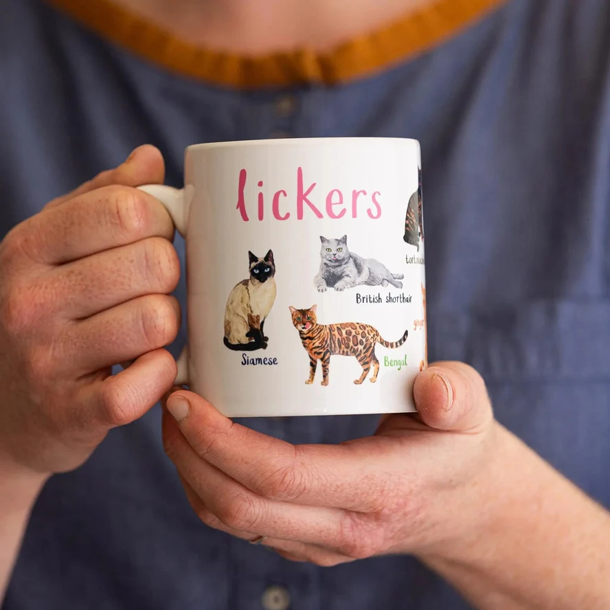 PUNNY LICKERS CAT MUG - Image 2