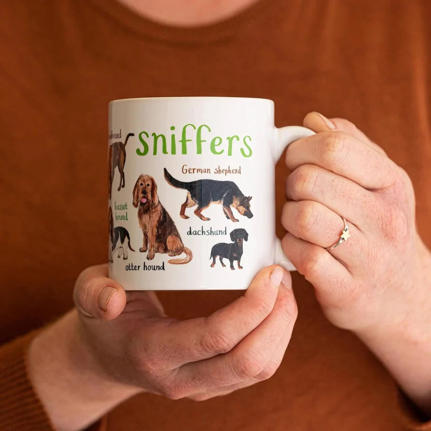 PUNNY SNIFFERS DOG MUG - Image 2