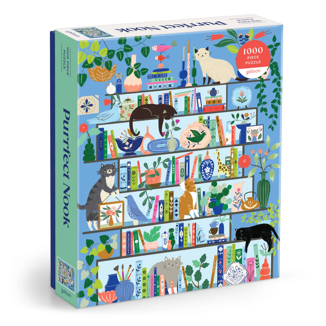 PURRFECT NOOK 1000 PIECE JIGSAW PUZZLE