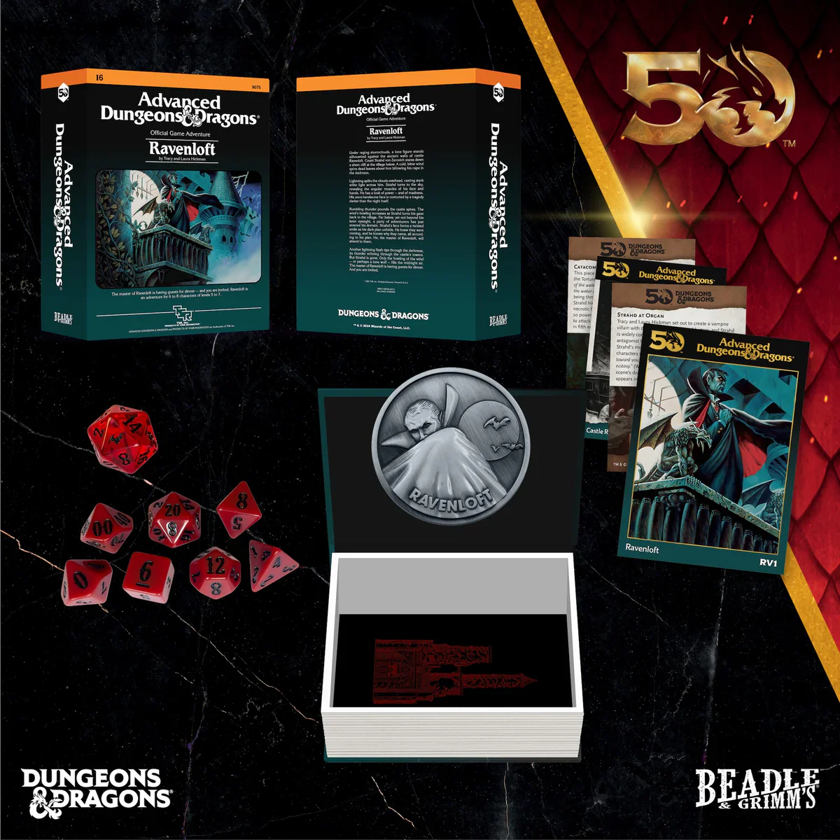 RAVENLOFT MODULE DICE COLLECTION