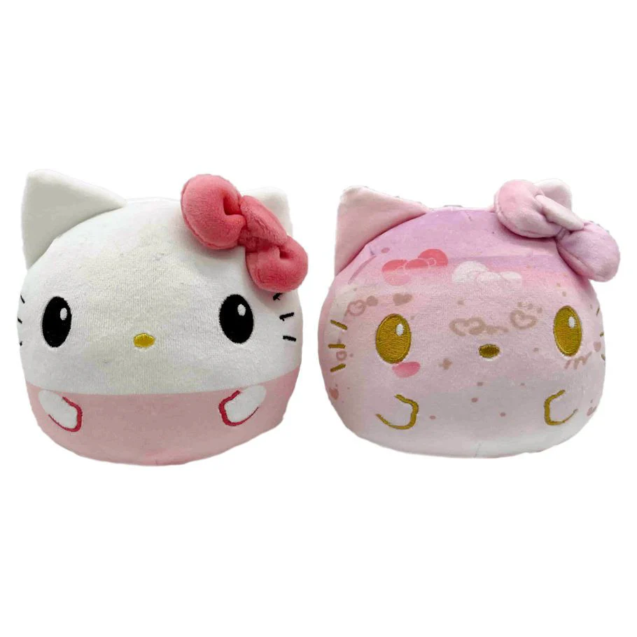 REVERSIBLE HELLO KITTY 50TH ANNIVERSARY PINK PLUSHIE