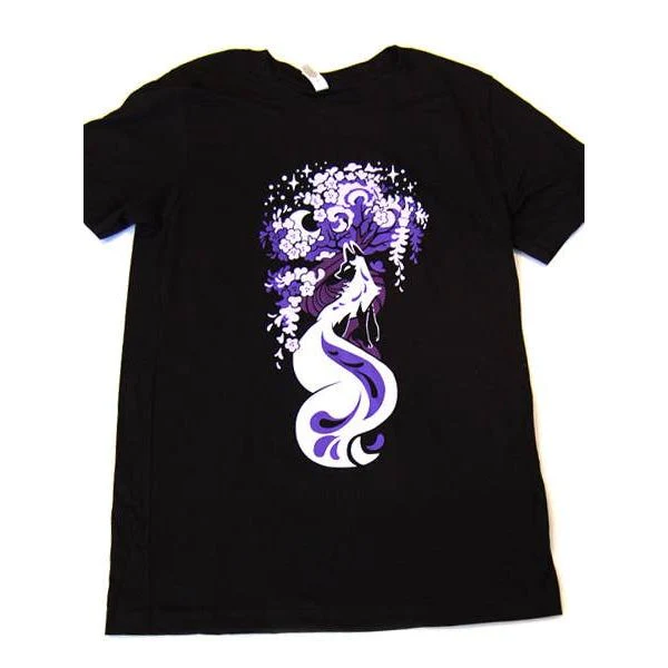 ROSE MOON FOX T-SHIRT