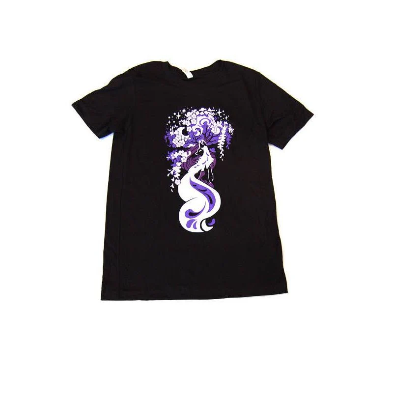 ROSE MOON FOX T-SHIRT - Image 2