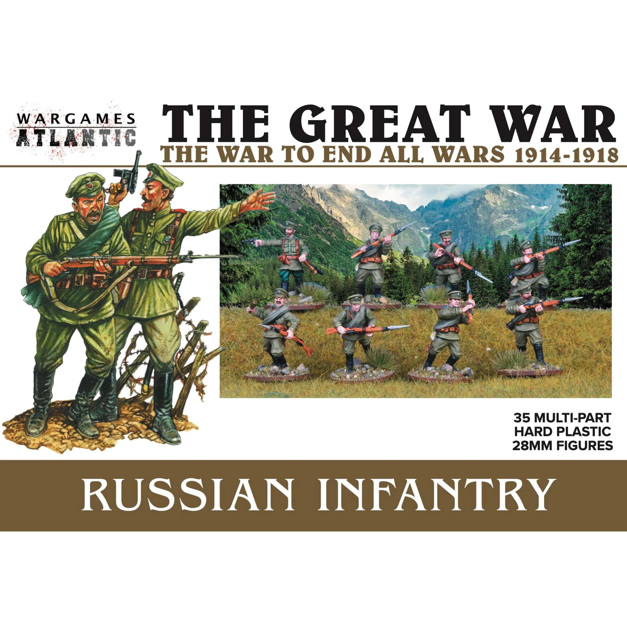 RUSSIAN INFANTRY 1914-1918