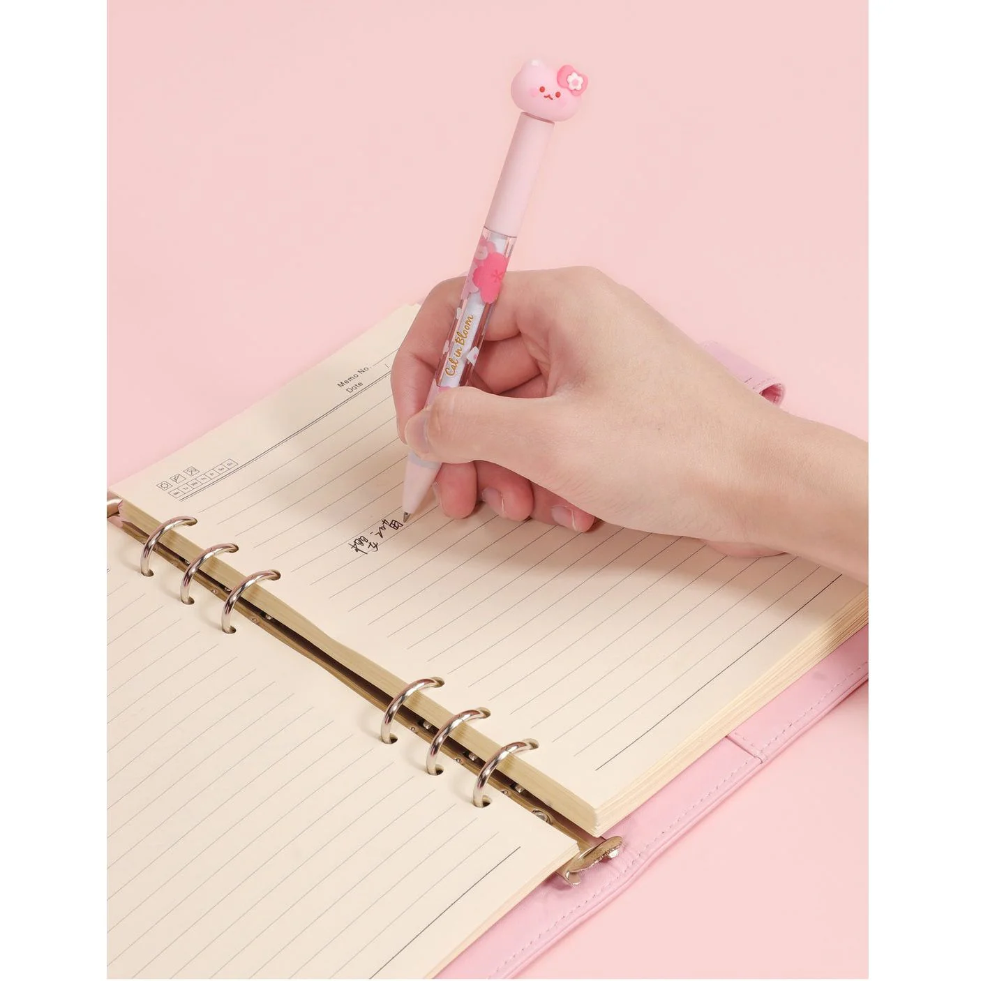 SAKURA CAT SPINNING GEL PEN