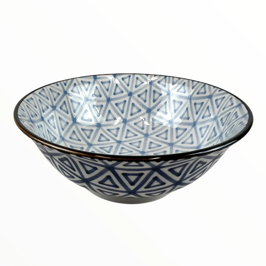 SANKAKUMON PORCELAIN LARGE RAMEN BOWL
