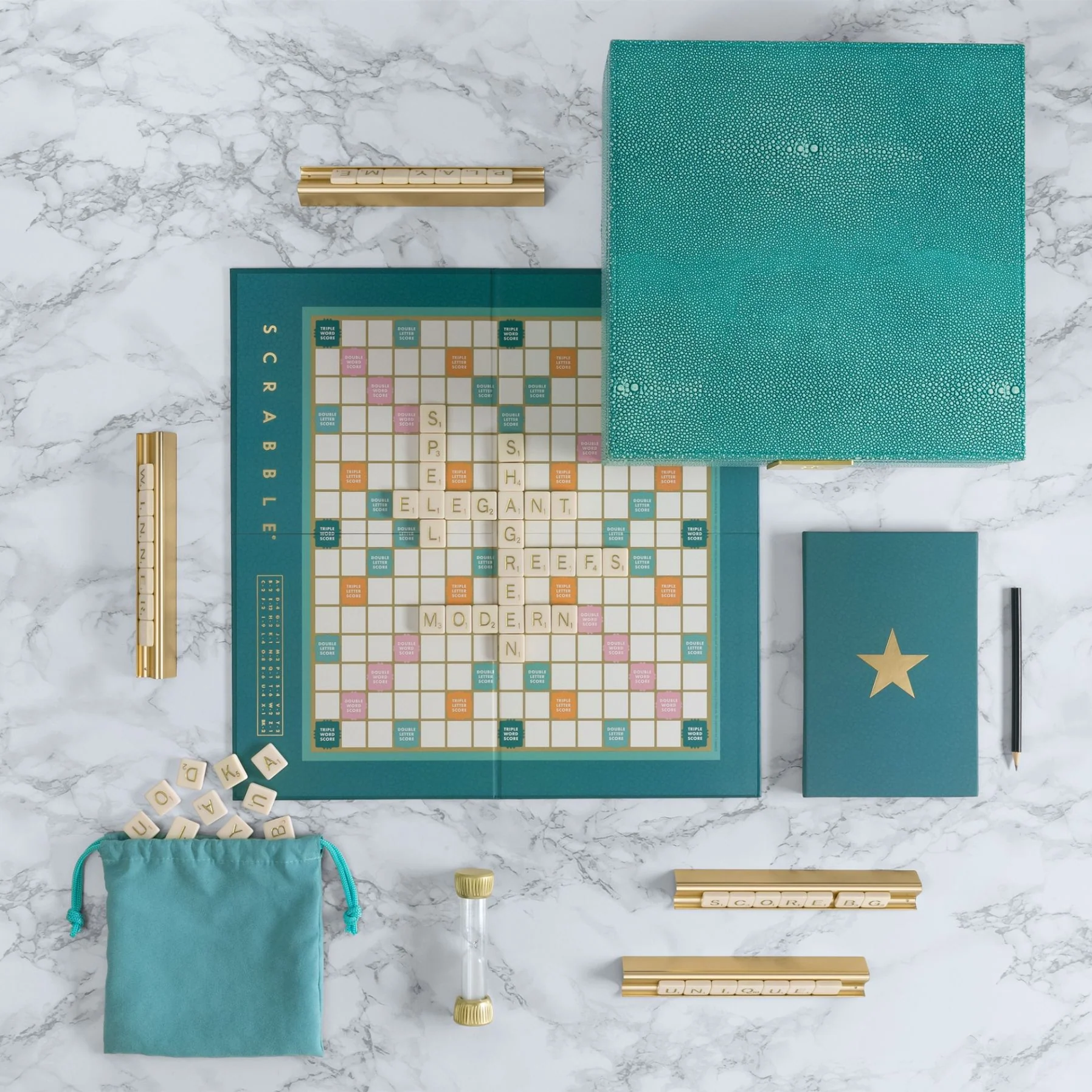 SCRABBLE DEL MAR SHAGREEN EDITION