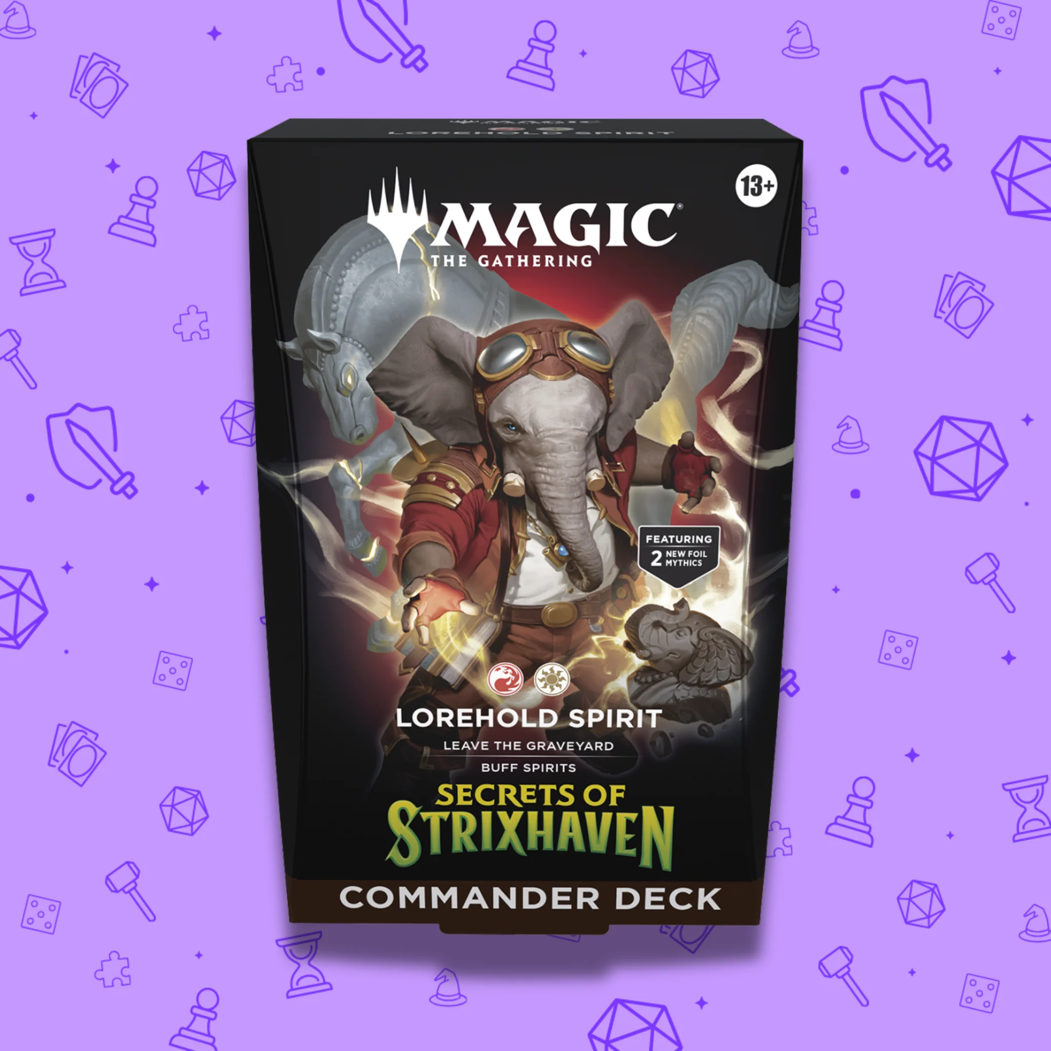 SECRETS OF STRIXHAVEN LOREHOLD SPIRIT COMMANDER DECK