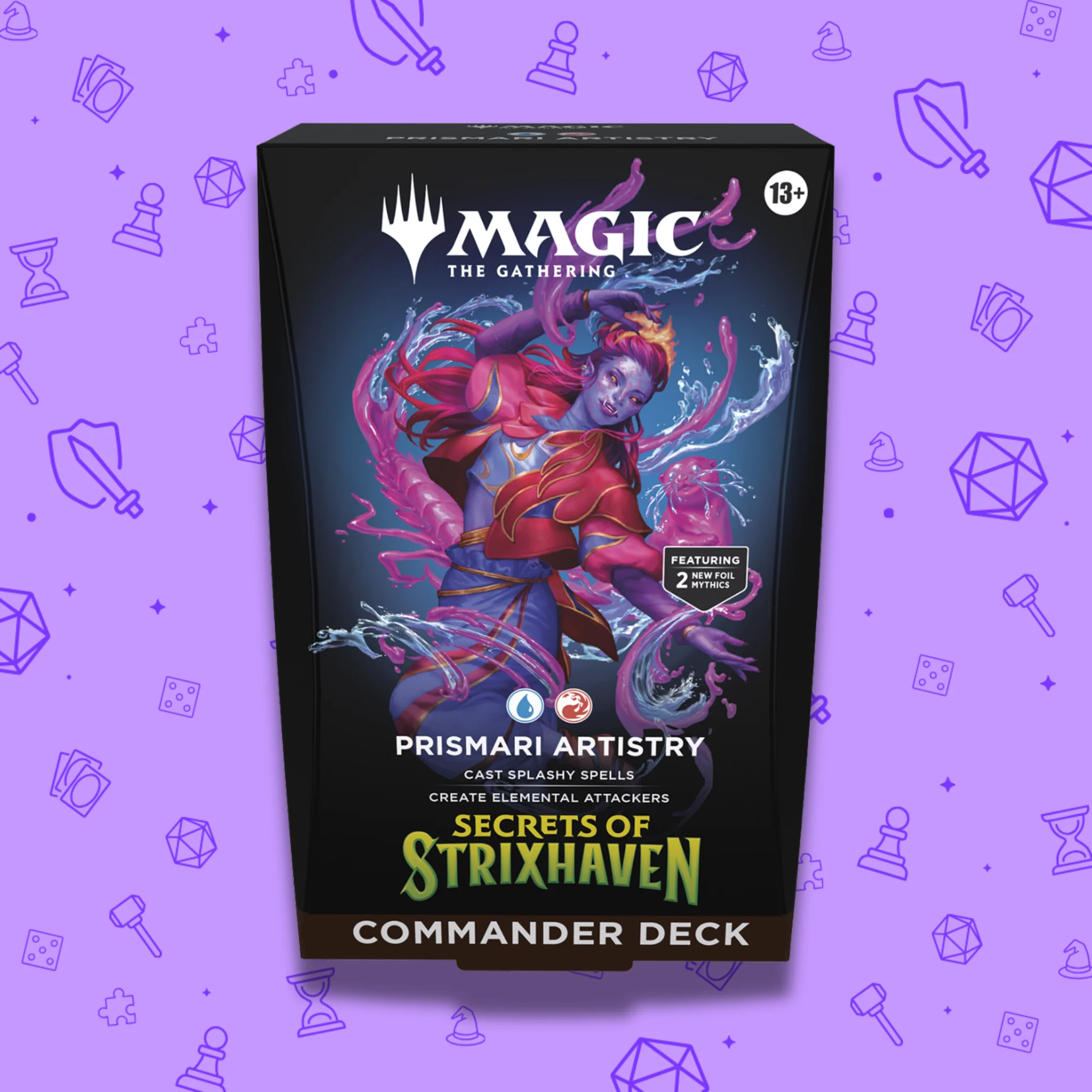 SECRETS OF STRIXHAVEN PRISMARI ARTISTRY COMMANDER DECK