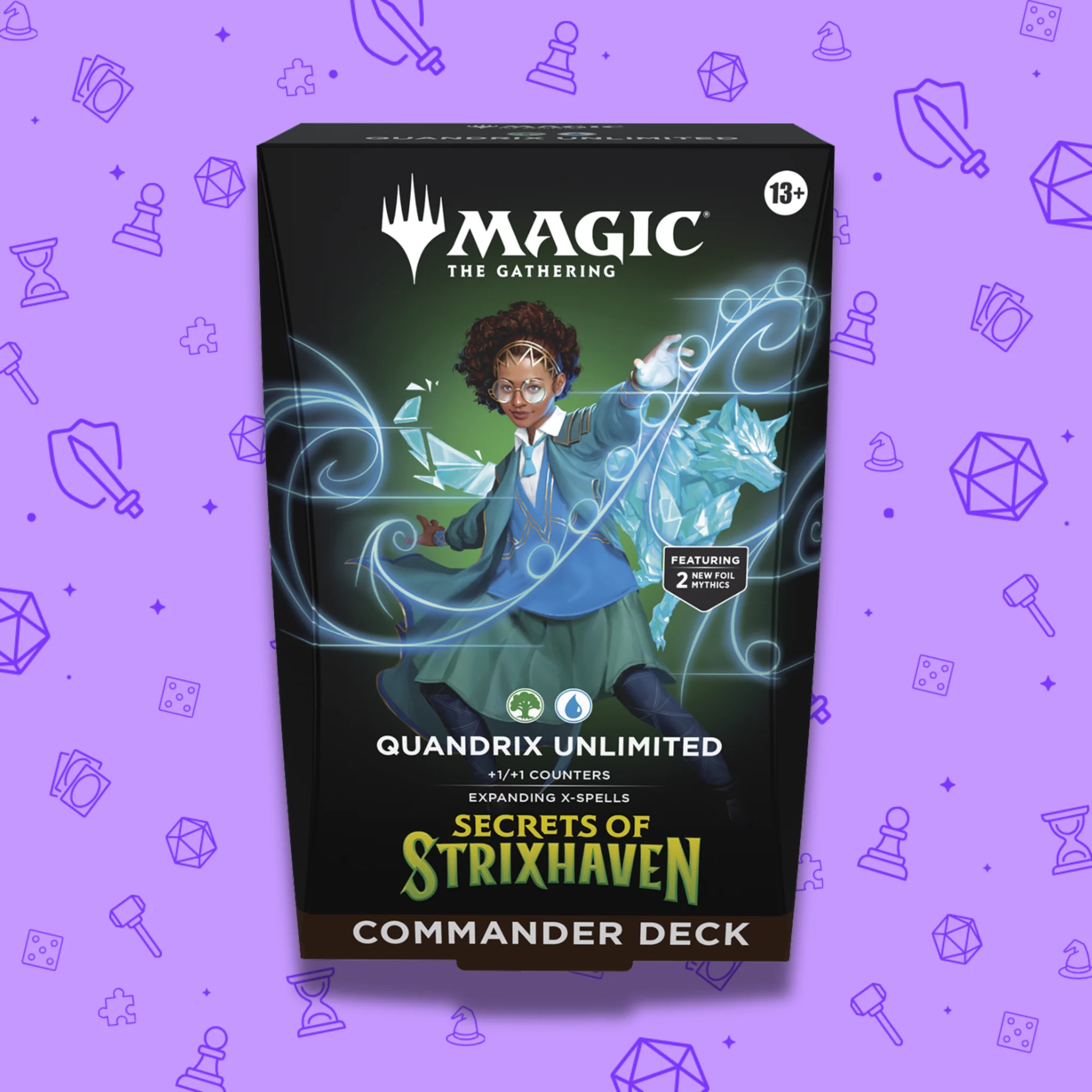 SECRETS OF STRIXHAVEN QUANDRIX UNLIMITED COMMANDER DECK