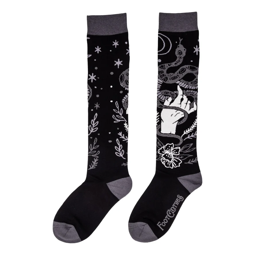 SERPENTINE WITCH KNEE SOCKS BY FOOTCLOTHES - Image 2