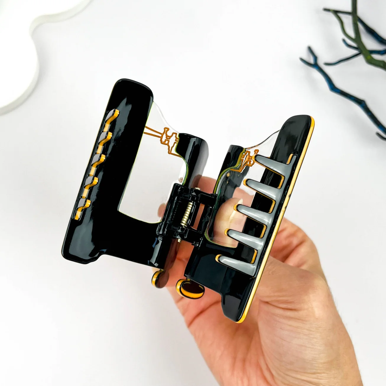 SEWING MACHINE HAIR CLAW CLIP - Image 2