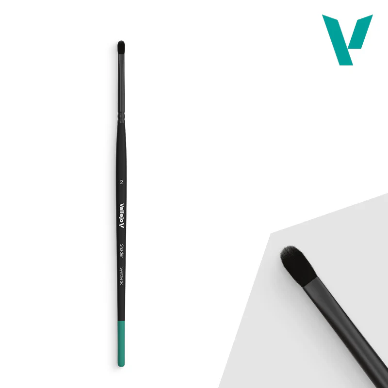 VALLEJO SHADER FILBERT 2 SYNTHETIC BRUSH