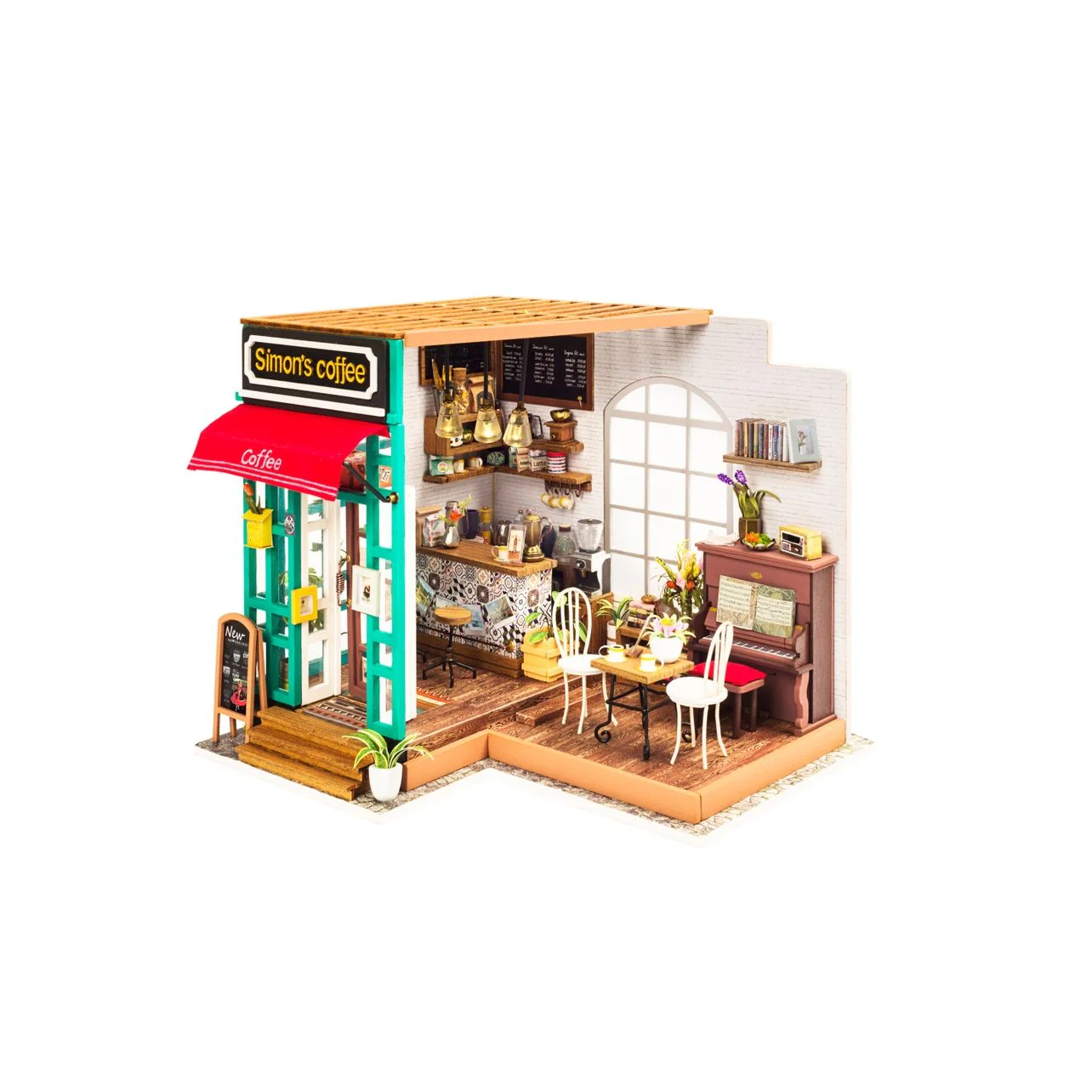SIMON'S COFFEE DIY MINIATURE HOUSE - Image 3