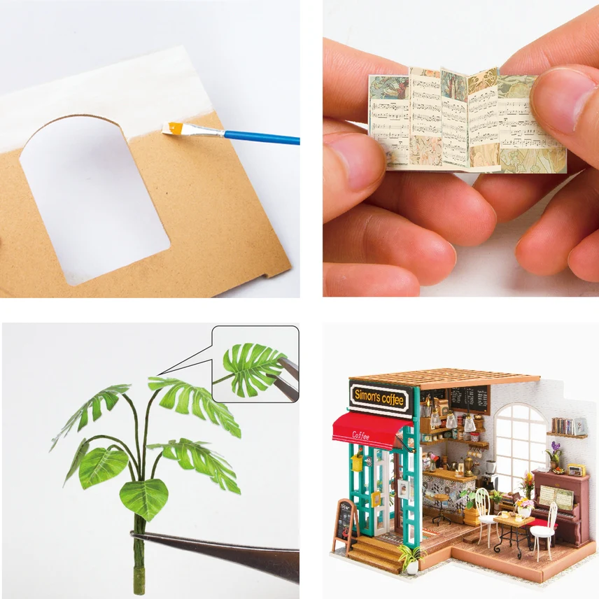 SIMON'S COFFEE DIY MINIATURE HOUSE - Image 5