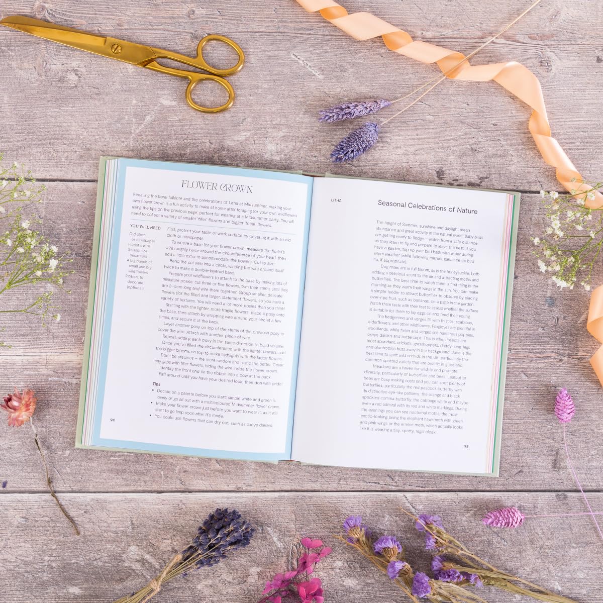 SLOW SEASONS: A CREATIVE GUIDE TO RECONNECTING WITH NATURE THE CELTIC WAY BY ROSIE STEER - Image 3