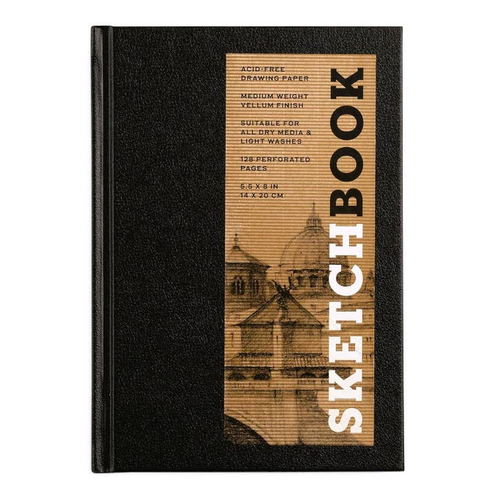 SMALL SKETCHBOOK 5.5 X 8" BOUND HARDCOVER - Image 4